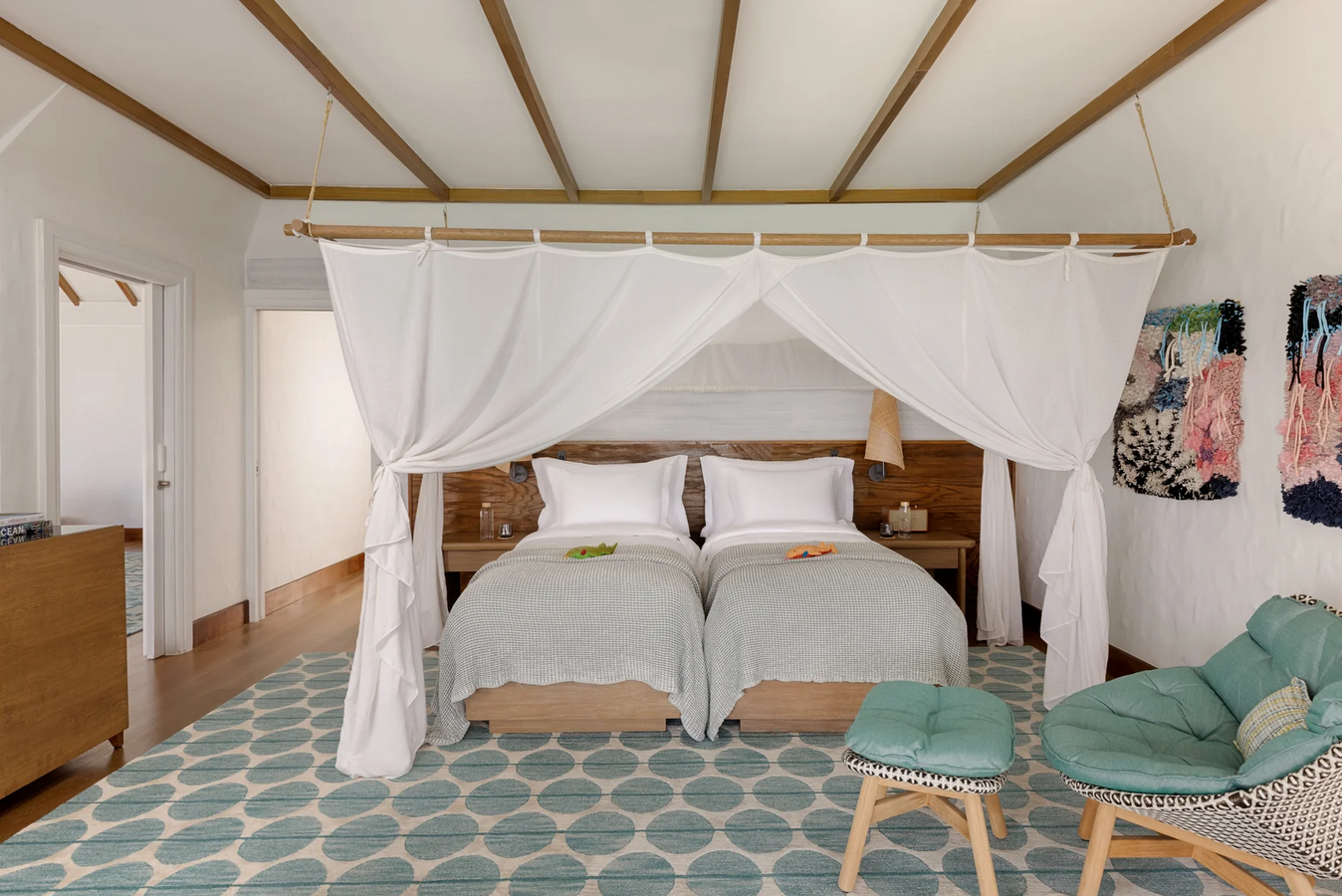 Two Bedroom Water Villa with Pool · Two bedrooms · over-water